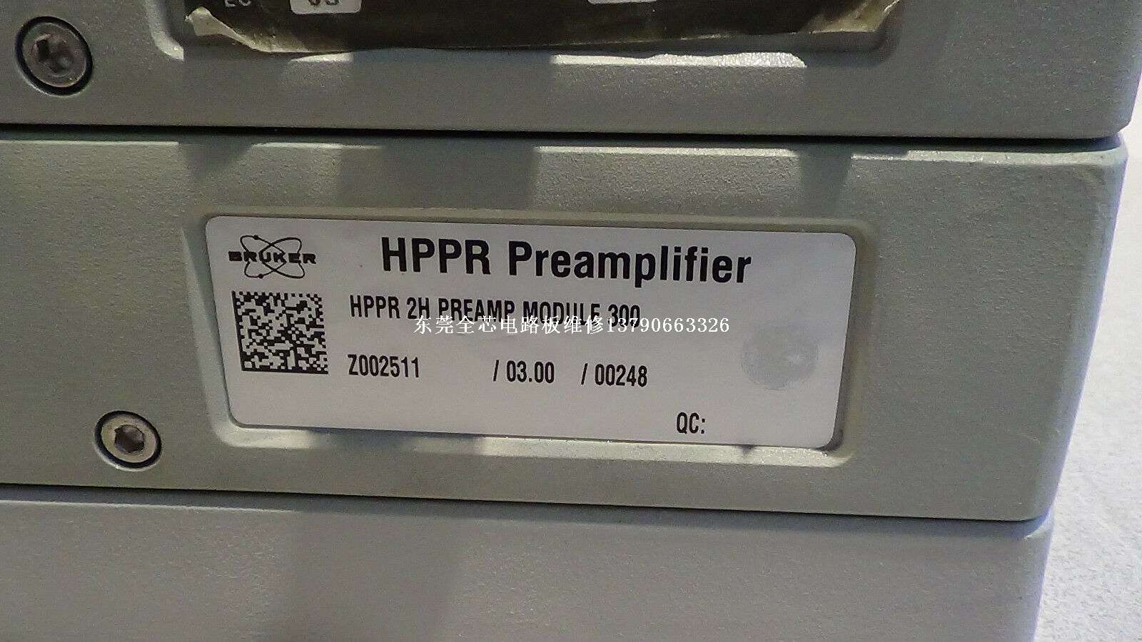 Bruker Oxford Spectrospin HPPR Preamplifier wZ002510 Z002665 Z002511 modules03